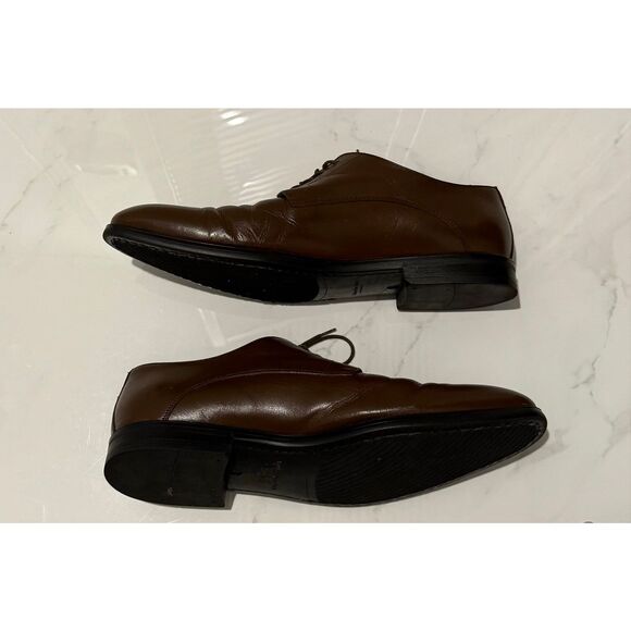 *Worn Once* To Boot Men’s Rich Chocolate Brown Dress Shoes - Picture 4 of 5